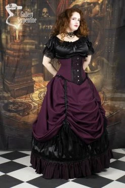 Gallery Serpentine Burgundy Beauty Corset Gown, Made To Measure -AKUMU INK shop 003 ChrisBrunton 3 ef91939b 7e31 4cfe 87e1 b364947253b8
