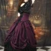 Gallery Serpentine Burgundy Beauty Skirt Set, Made To Measure -AKUMU INK shop 005 ChrisBrunton 5