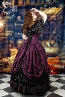 Gallery Serpentine Burgundy Beauty Corset Gown, Made To Measure -AKUMU INK shop 006 ChrisBrunton 6 4486d222 3608 4eb5 823a b2bef828ca6f