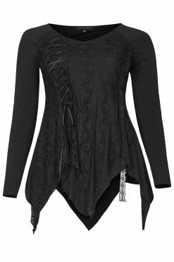 PUNK RAVE Weeping Willow Top -AKUMU INK shop 00982