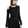 PUNK RAVE Baddycore Bodycon Mini Dress -AKUMU INK shop 02714