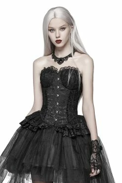PUNK RAVE Broken Ballet Gothic Corset