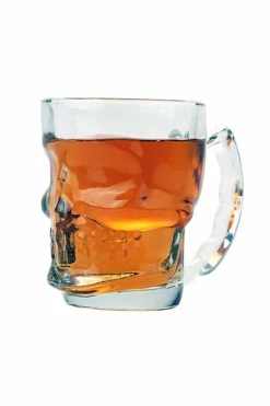 Pacific Giftware Skull Drinking Glass