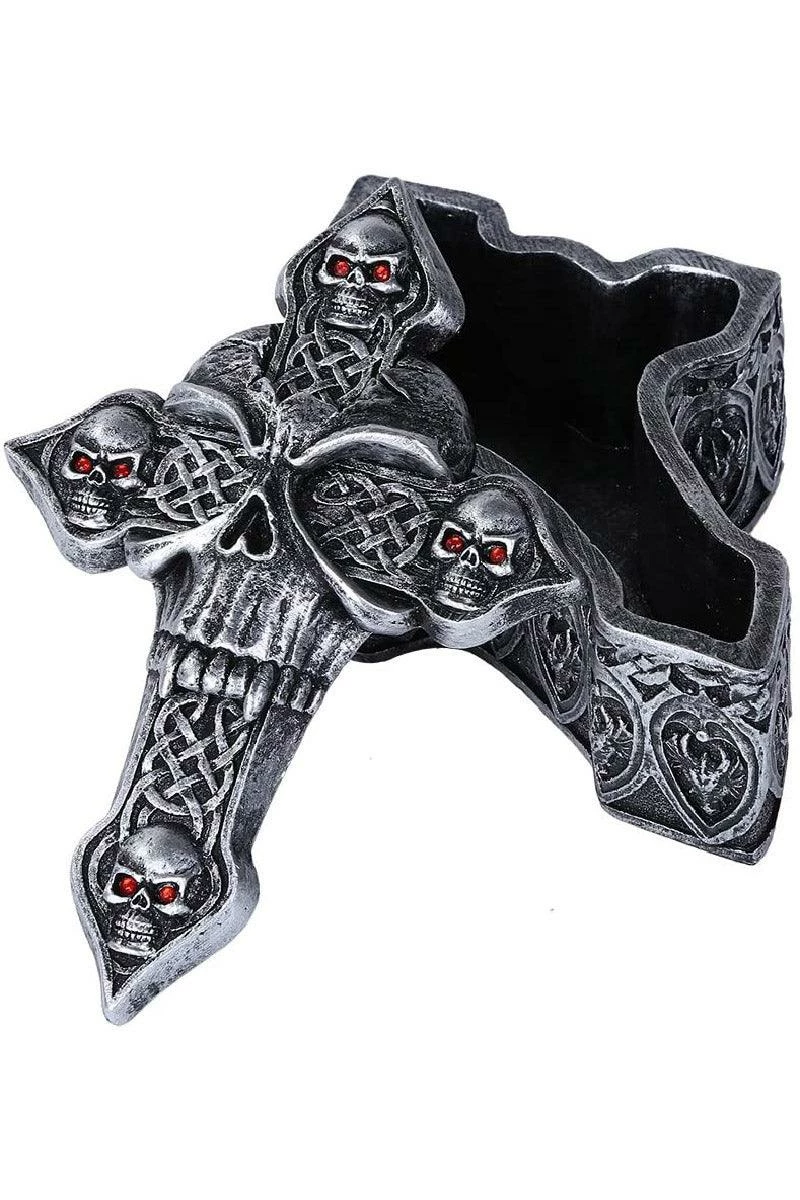 Pacific Giftware Celtic Skull Cross Box 4 Pacific Giftware Celtic Skull Cross Box - Image 2