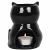 Pacific Giftware Black Cat Oil Burner -AKUMU INK shop 13842 1