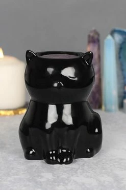 Pacific Giftware Black Cat Oil Burner -AKUMU INK shop 13842 4