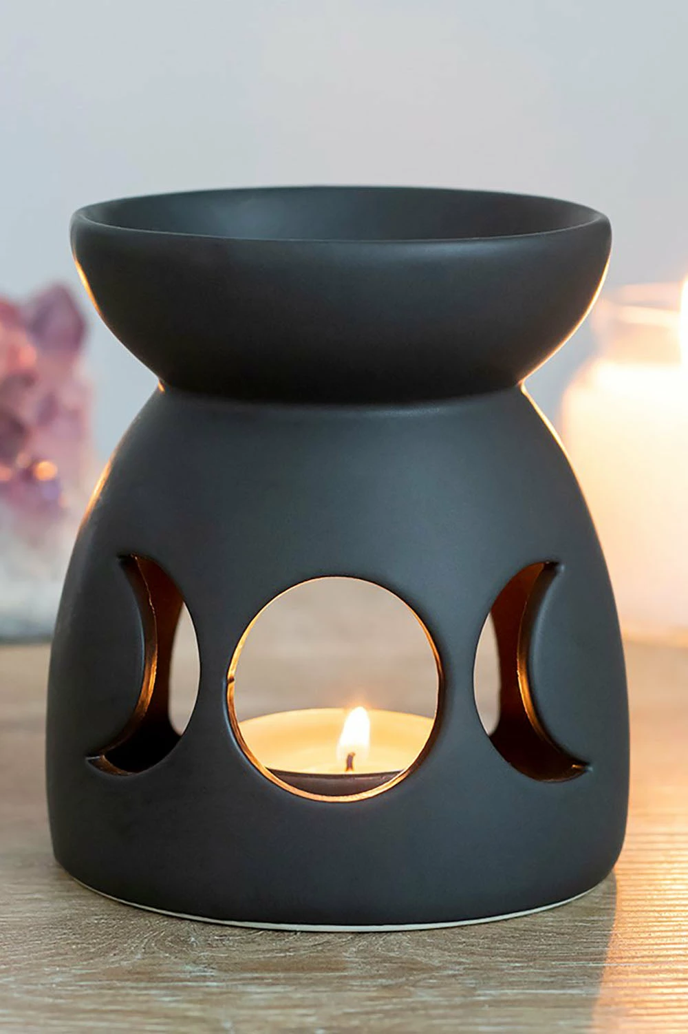 Pacific Giftware Triple Moon Oil Burner 3 Pacific Giftware Triple Moon Oil Burner