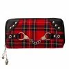 Banned Apparel On My Worst Behavior Wallet [RED] -AKUMU INK shop 1408367126WBN 1427 RED TARTAN