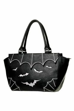 Banned Apparel Batty Babe Handbag [BLACK/WHITE]