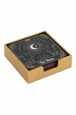 Pacific Giftware Tarot Card Coaster Set