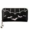 Banned Apparel Batty Babe Wallet [BLACK/WHITE] -AKUMU INK shop 142262136301 06 banned 1119