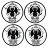 Pacific Giftware Sinner Black Cat Coaster Set [4 Pcs] -AKUMU INK shop 14634 4