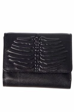 Banned Apparel Embra Ribcage Emboss Wallet