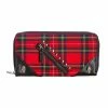 Banned Apparel Pandora Wallet [Red Plaid] -AKUMU INK shop 1611676579WT41069RED1 1