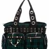 Banned Apparel Camdyn Handbag [GREEN] -AKUMU INK shop 1611698186BG34257GREEN1