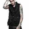 PUNK RAVE Slaughterhouse Punk Waistcoat 1 PUNK RAVE Slaughterhouse Punk Waistcoat -AKUMU INK shop 17239