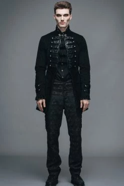 DEVIL FASHION Black Pirate Coat, S & M -AKUMU INK shop 17 b1bfd721 5cc7 4ad5 8084 92b86bb36081