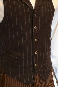 Gallery Serpentine Walnut Stripe Vest, S & M 10 Gallery Serpentine Walnut Stripe Vest, S & M -AKUMU INK shop 18 cc2f28f3 fa14 4d75 b948 1a7041df6069