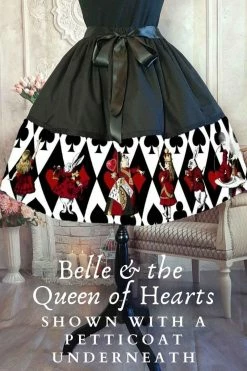 Gallery Serpentine Queen Of Hearts Playing Cards Mid Length Skirt 7 Gallery Serpentine Queen Of Hearts Playing Cards Mid Length Skirt -AKUMU INK shop 18 fdbb1b22 5321 43d6 a4cf d3c6d52ea016