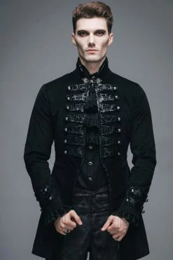 DEVIL FASHION Black Pirate Coat, S & M -AKUMU INK shop 18 fe8cee4e 96f0 4160 8555 d2851ff673bc