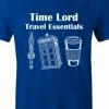Victorian And Steampunk Men's Time Lord Travel Essentials T-shirt -AKUMU INK shop 19