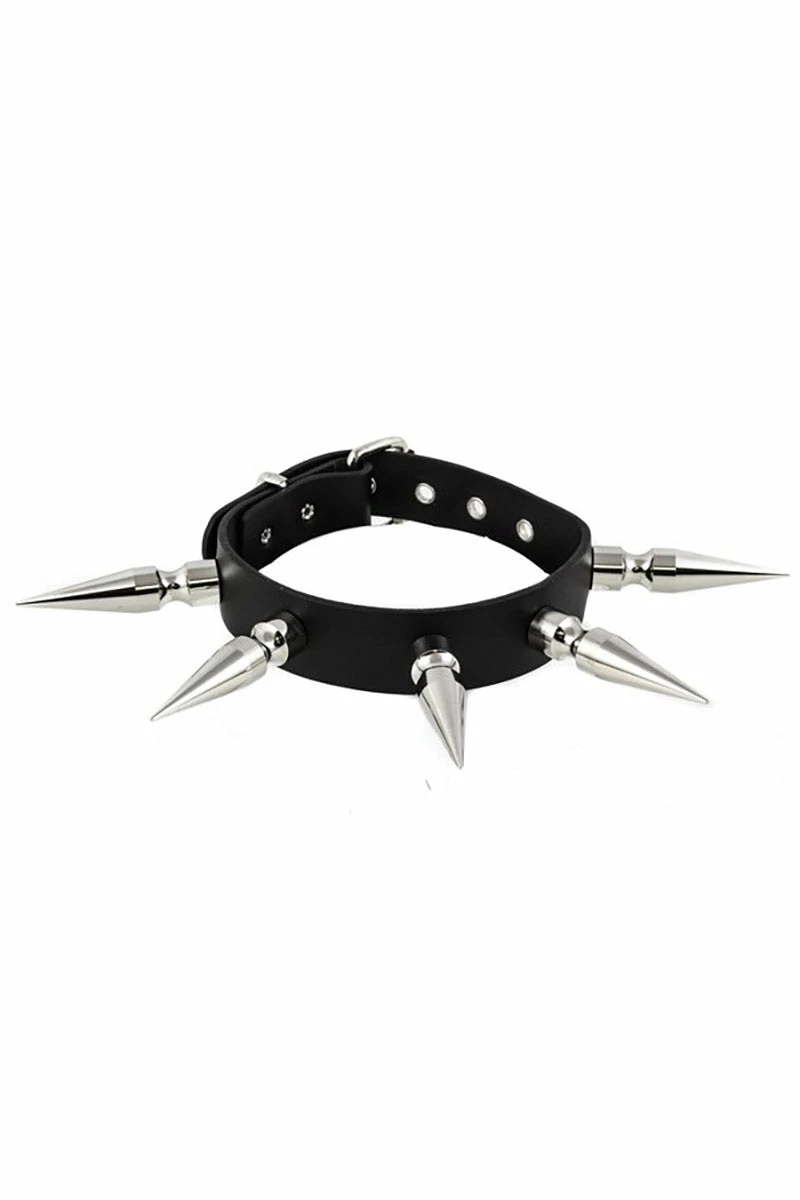 Funk Plus GO AWAY Giant Spiked Choker 4 Funk Plus GO AWAY Giant Spiked Choker - Image 2