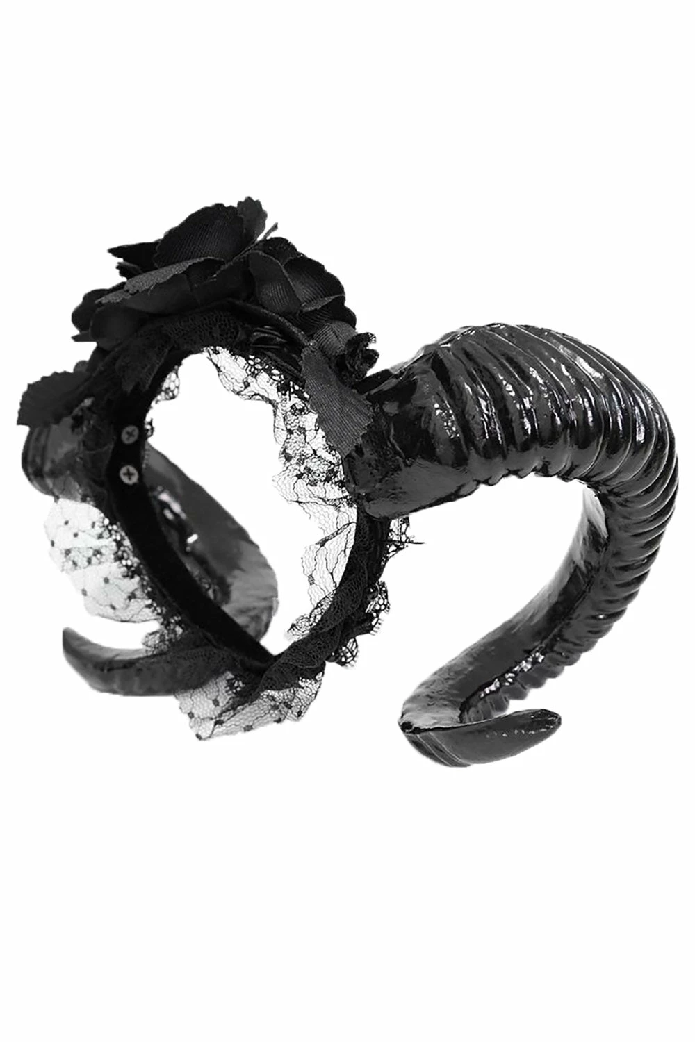 DEVIL FASHION Horned Goddess Headband 7 DEVIL FASHION Horned Goddess Headband - Image 5