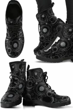 Gallery Serpentine Men's Gallifreyan Vegan Boots, FREE Shipping