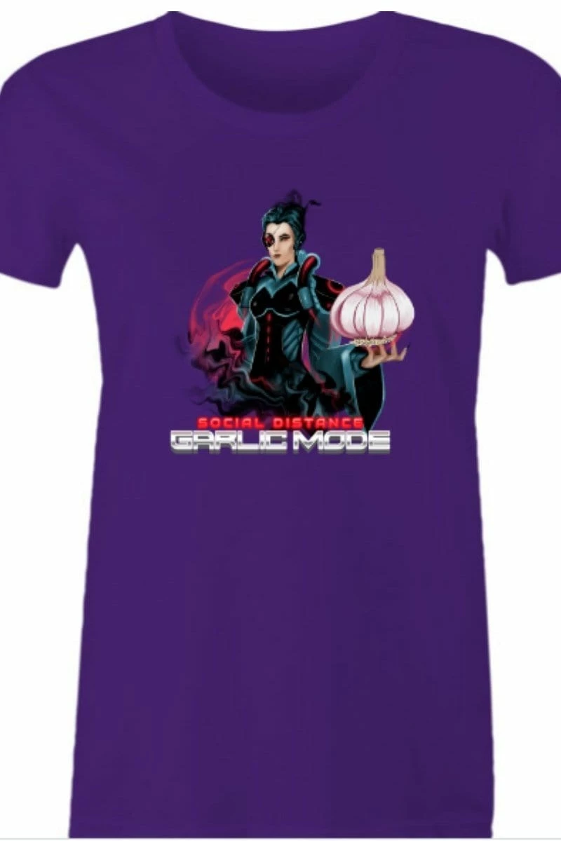 Gallery Serpentine Social Distance Garlic Mode Women's T-shirt 9 Gallery Serpentine Social Distance Garlic Mode Women's T-shirt - Image 7