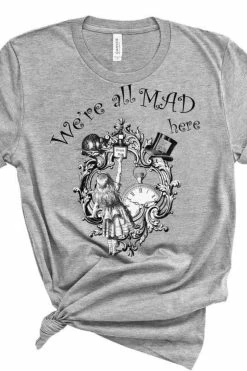 Gallery Serpentine Alice In Wonderland "We're All Mad Here" T-shirt