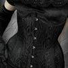 Gallery Serpentine Black Peacock Corset (long Line), 22" -AKUMU INK shop 1 485b5410 dd23 4637 ba5a 24dfb18d7705
