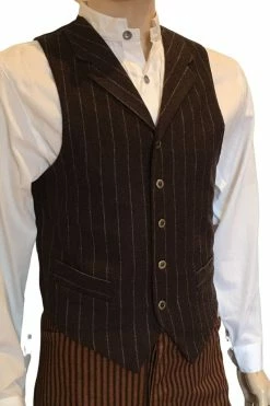 Gallery Serpentine Walnut Stripe Vest, S & M 12 Gallery Serpentine Walnut Stripe Vest, S & M -AKUMU INK shop 20 753dd539 a772 40fe 8994 6d367b2f782a
