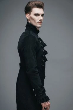 DEVIL FASHION Black Pirate Coat, S & M -AKUMU INK shop 21 033976cd e21d 4bb8 9330 5c7fbe494eb2