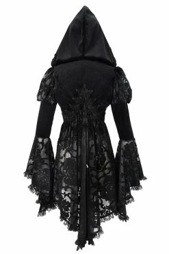 DEVIL FASHION Witcheress Floral Lace Tailcoat 23 DEVIL FASHION Witcheress Floral Lace Tailcoat -AKUMU INK shop 238383838