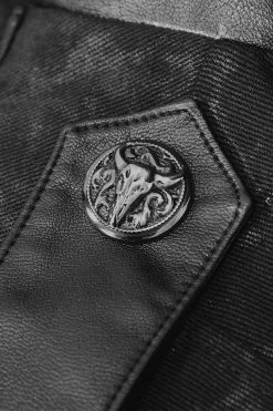 DEVIL FASHION Shadowcaster Trench Coat 21 DEVIL FASHION Shadowcaster Trench Coat -AKUMU INK shop 24763737377