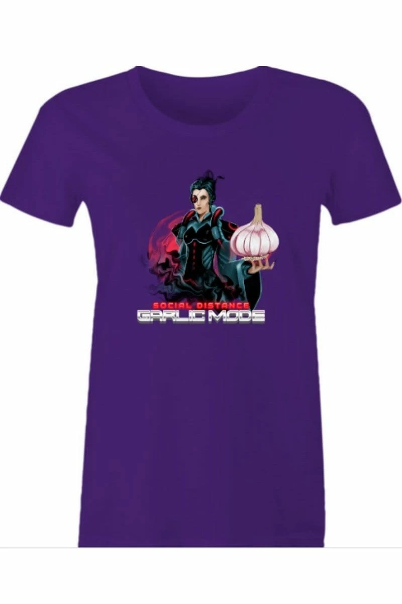 Gallery Serpentine Social Distance Garlic Mode Women's T-shirt 5 Gallery Serpentine Social Distance Garlic Mode Women's T-shirt - Image 3