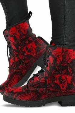 Gallery Serpentine Blood Dance Of Death, Women's Vegan Boots, FREE Shipping