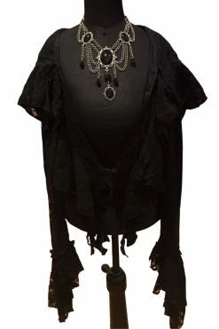PUNK RAVE Gothic Gypsy Lace Bolero, Xl -AKUMU INK shop 2 cc5ba1e4 3eb7 45e4 824f fece26a86452