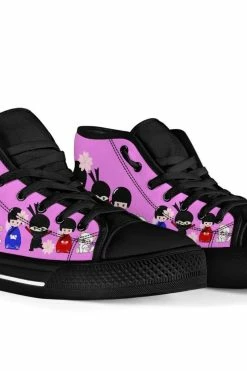 Gallery Serpentine Kawaii Ninja Women's High Top Sneakers, FREE Shipping