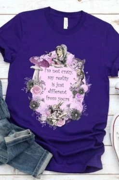 Gallery Serpentine Cheshire Cat Quote T-shirt -AKUMU INK shop 2 efc96d6e 6c18 4f06 901d 2d22d54519d2