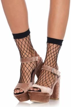 Leg Avenue Diamond Death Fishnet Socks 3043