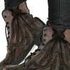 Gallery Serpentine Straight Up Kraken On Chocolate, Vegan Women's Boots, FREE Shipping
