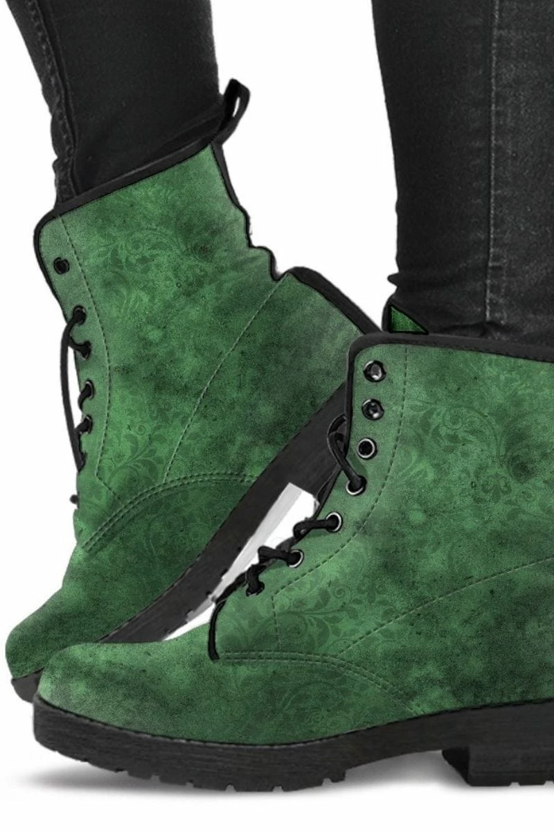 Gallery Serpentine Green Mood, Vegan Women's Boots, FREE Shipping 3 Gallery Serpentine Green Mood, Vegan Women's Boots, FREE Shipping