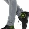 Gallery Serpentine A Green Alien Passed By, Women's Hi Tops, FREE Shipping -AKUMU INK shop 3 b15db5ab f2a0 48f4 a1a0 a21cec4da789