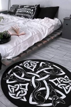 KILLSTAR Sith Round Rug -AKUMU INK shop 4343534