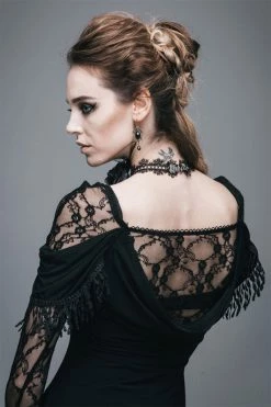 DEVIL FASHION Lunar Lovegood Lace Top -AKUMU INK shop 453533