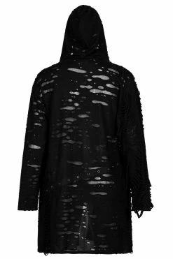 PUNK RAVE Dark Ages Distressed Cardigan -AKUMU INK shop 45453543copy