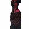 Gallery Serpentine Corsetry Ruby Turn Of The Century Corset, Front Laced, Custom Sized -AKUMU INK shop 4 afed457b 9208 4150 911d 894605875694