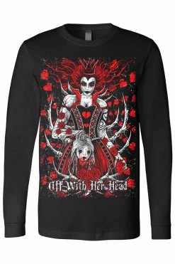 VampireFreaks Queen Of Hearts Tee [Multiple Styles Available] -AKUMU INK shop 4 longsleeve tshirt resize