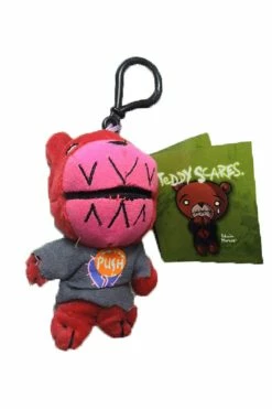 Teddy Scares Edwin Morose Keychain -AKUMU INK shop 51hn744LBoL